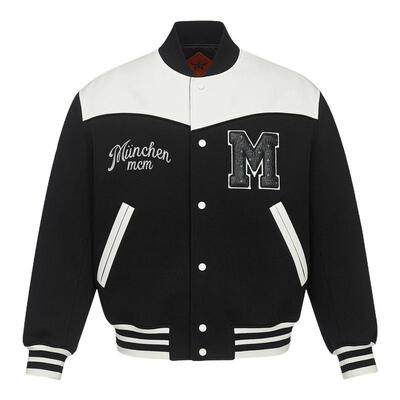 【春夏新品】MCM COLLECTION双罗纹大码夹克时尚休闲简约