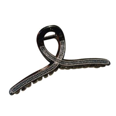 拉福抓夹水钻后脑勺发夹头饰