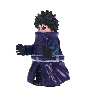 国产火影拼装忍者白面具带土积木人仔套装动漫潮玩模型玩具第三方