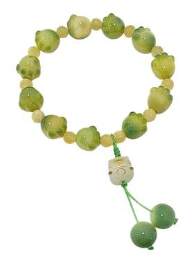 小梨涡猫爪菩提根手链天然绕指柔