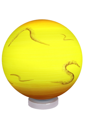 网红流浪星球灯八大行星太阳系模型发光月球星空落地酒吧装饰摆件