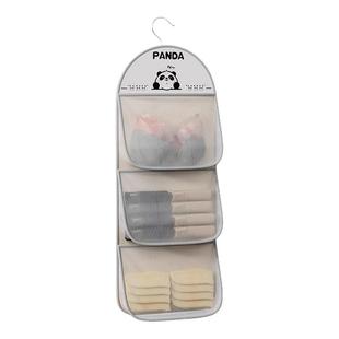 袜子收纳神器宿舍衣柜内衣内裤挂袋悬挂式网兜床头床边整理置物袋