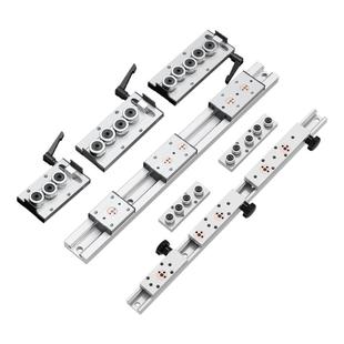 锁紧内置双轴心直线导轨SGR10 15N 20 25 35滑轨滑块光轴摄影导轨