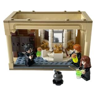 拼图拼搭76386哈利波特霍格沃茨复方汤剂之锅拼装玩具中国积木