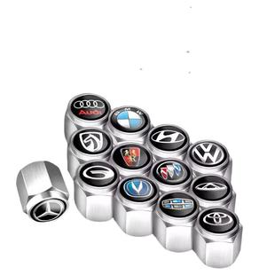 防盗汽车轮胎气嘴帽气门嘴盖电动摩托车胎芯套冒金属防尘盖帽通用