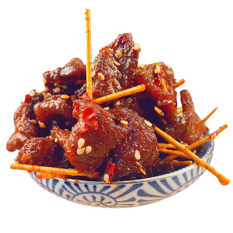 瑶妹湖南特产牙签牛肉手工现做
