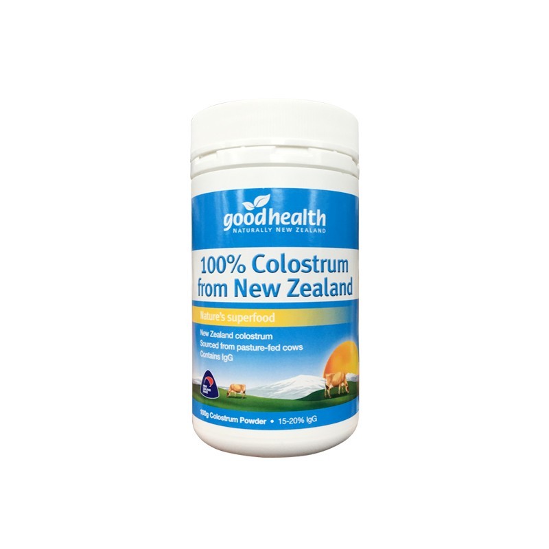 新西兰直邮Good health好健康纯牛初乳粉100g天然牛初乳粉 术后营