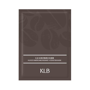 KLB科洛百「冰咖膜」冰美式补水保湿面膜面部舒缓 1片试用装