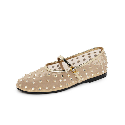 REEMOOR春夏新款圆头浅口单鞋