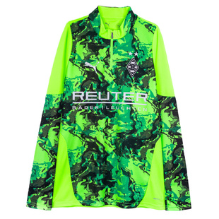 SFS彪马Puma25/26门兴半拉链训练服长袖足球服外套男781471-09