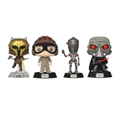 星球大战天行者曼达洛人古古手办