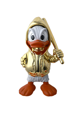 轻奢潮玩唐老鸭摆件客厅玄关