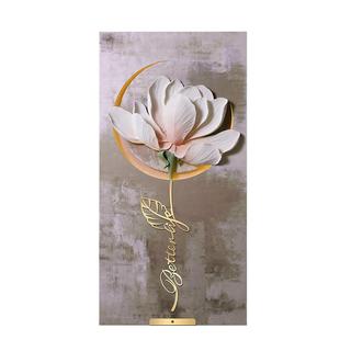 立体浮雕入户玄关装饰画正对门轻奢高级壁画过道走廊现代简约挂画