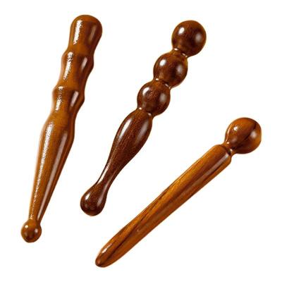 金丝檀木点穴棒经络按摩