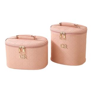 化妆包女2025新款便携高档大容量手提立体化妆品硬壳收纳包盒