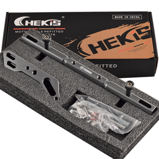 适用雅马哈NVX/AEROX/NMAX155/XMAX300改装导航手机支架平衡横杆