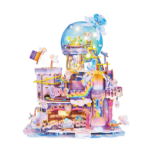 同趣拼装模型星星工坊手工diy小屋积木成人拼图玩具生日礼物女生