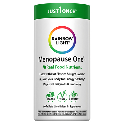 【自营】美国RainbowLight中老年女士复合维生素更年期女性烟酸90