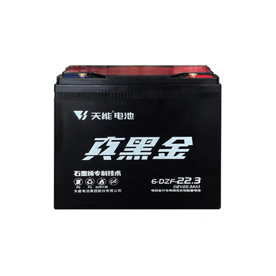 天能电池真黑金高容版电动车电摩
