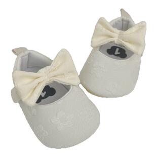 春秋婴幼儿女宝宝可爱公主鞋0-1岁学步鞋新生儿百天周岁布鞋不掉