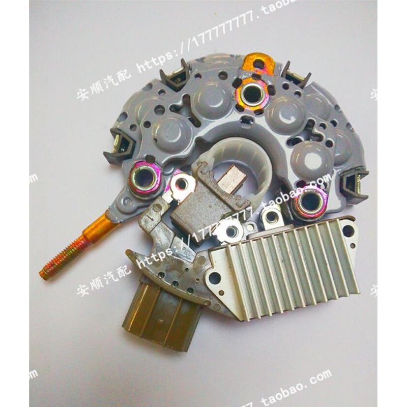 02年1AZ2AZ老佳美2.0老威驰04老花冠1NZ发电机调节器碳刷架整流器