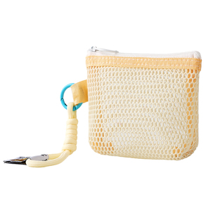 数据线收纳包便携充电线有线耳机整理线神器旅行手机充电器收纳盒化妆包女高端便携式外出洗漱包旅行网纱小袋