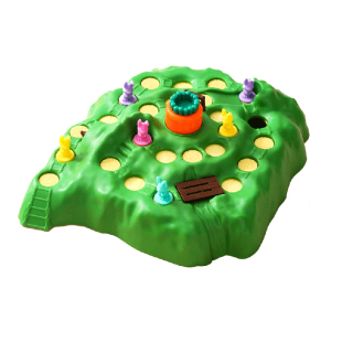 兔子陷阱玩具儿童益智闯关桌游思维训练类双人对战亲子互动游戏棋