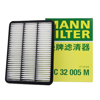 适配丰田普拉多 霸道 2.7 3.0T 曼牌空滤空气滤芯格滤清器C32005M