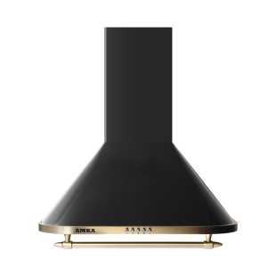 Amka复古油烟机家用厨房抽油烟机公寓顶吸欧式迷你小型烟机小尺寸