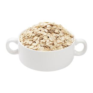 熟燕麦片500g代餐即食原味纯麦片早晚餐免煮营养速食食品轻食罐