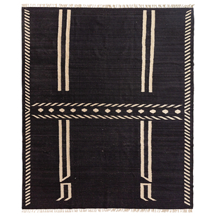 视觉味道 阿富汗羊毛地毯侘寂风客厅现代简约手工编织高品质环保