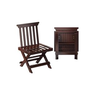 可折叠实木马扎折叠凳椅子加高板凳户外凳便携凳子马札楠竹便携式