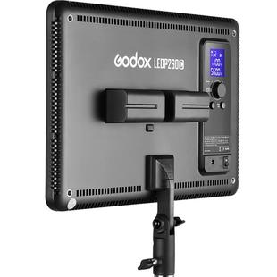 Godox神牛P260C pro补光灯桌面直播灯美食拍照灯户外直播LP800bi平板灯LED摄影灯新闻灯双色温柔光灯