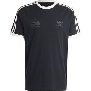 Adidas/阿迪达斯官方正品三叶草男士针织透气圆领短袖T恤IS1413
