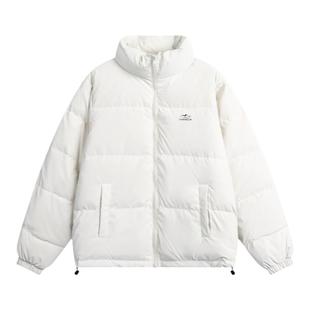 港仔文艺男 立领轻薄羽绒服男冬季新款棉服日系90白鸭绒外套男款