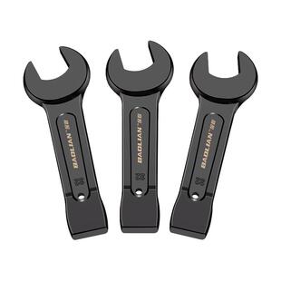 保联开口敲击扳手直柄单头呆扳手重型24/30/32/34/36/46/65大扳手