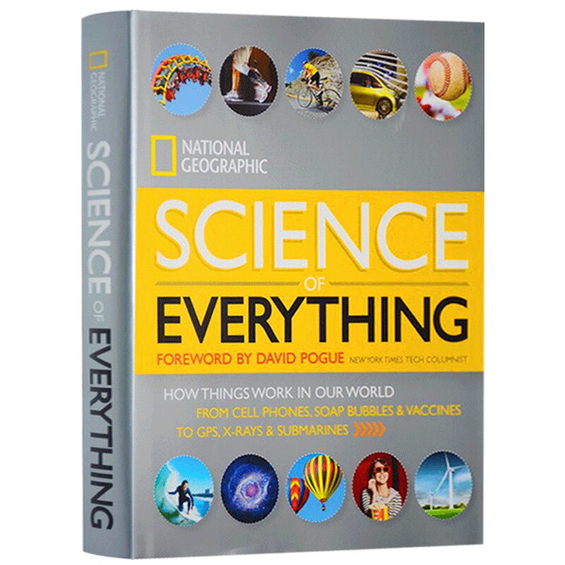 National Geographic Science of Everything 英文原版儿童启蒙学习 生活科学大揭秘 美国国家地理少儿百科英文版 进口英语书籍