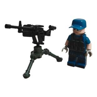 中国城市警察海陆空军士兵小偷犯人反恐军事积木人仔拼装玩具男孩