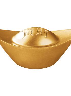 大小号沙金元宝实心招财进宝道具