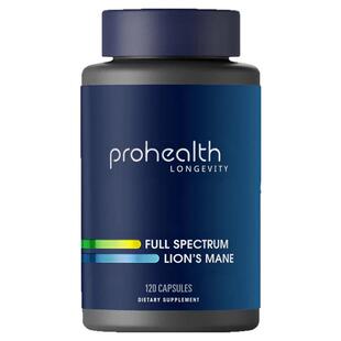 美国 ProHealth全光谱β-葡聚糖猴头菇菌丝体天然提取物120粒胶囊