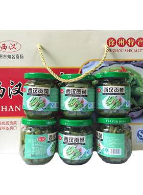 土特产6瓶邳州苔干开胃下饭小菜