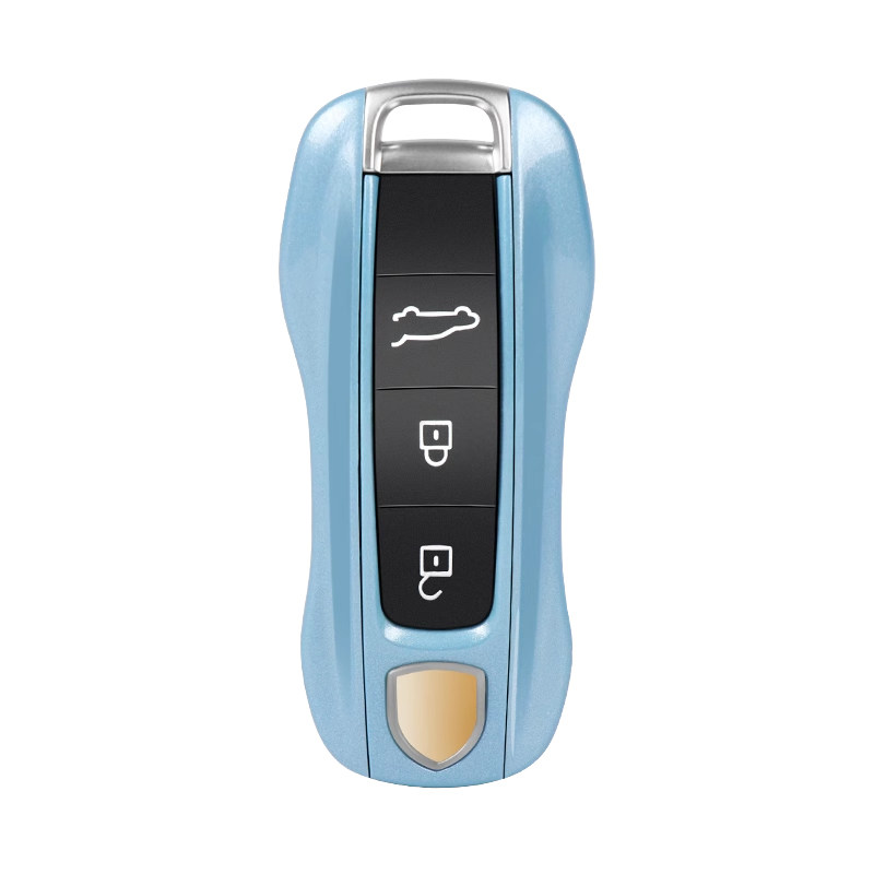 适配porsche保时捷钥匙壳扣套包原厂车漆随车同色涂漆车匙装饰盖