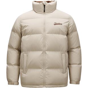 斯凯奇羽绒服男女同款情侣冬季拼色立领保暖短款防风锁热时尚百搭