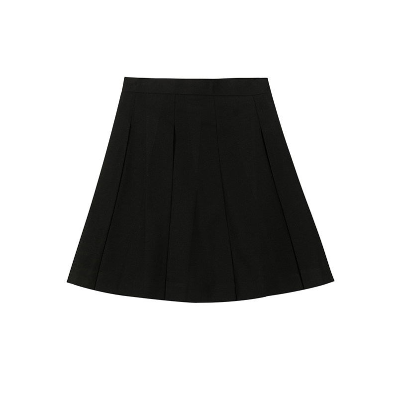 东京岁时记原创正版灰色JK制服箱褶裙纯色半身裙短裙夏a字八箱裙