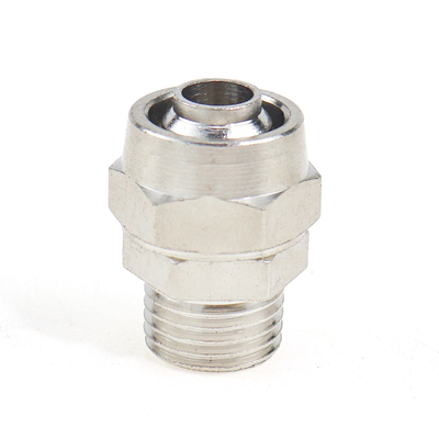 气动接头全铜螺帽快拧