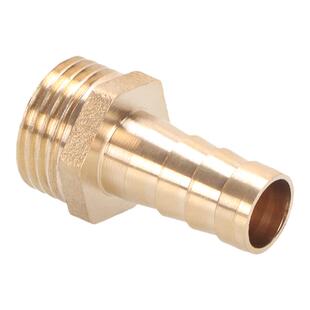 宝塔铜直通格林头外丝水咀接头皮管插气软管PU气管外螺纹竹节直接