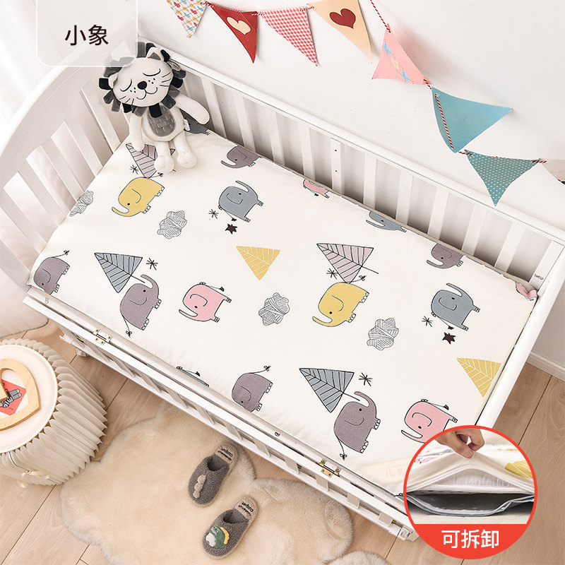 婴儿床垫褥垫春秋宝宝幼儿园垫被垫子儿童小床拼接床褥子四季通用