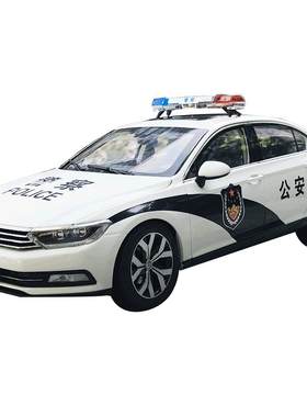一汽大众118全腾轿车模型警车