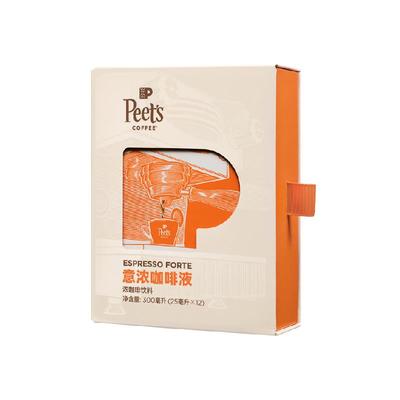 Peets皮爷意浓咖啡液25ml×12条