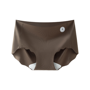 都市丽人无痕奶皮内裤女士抗菌冰丝不夹臀运动瑜伽2025新款三角裤